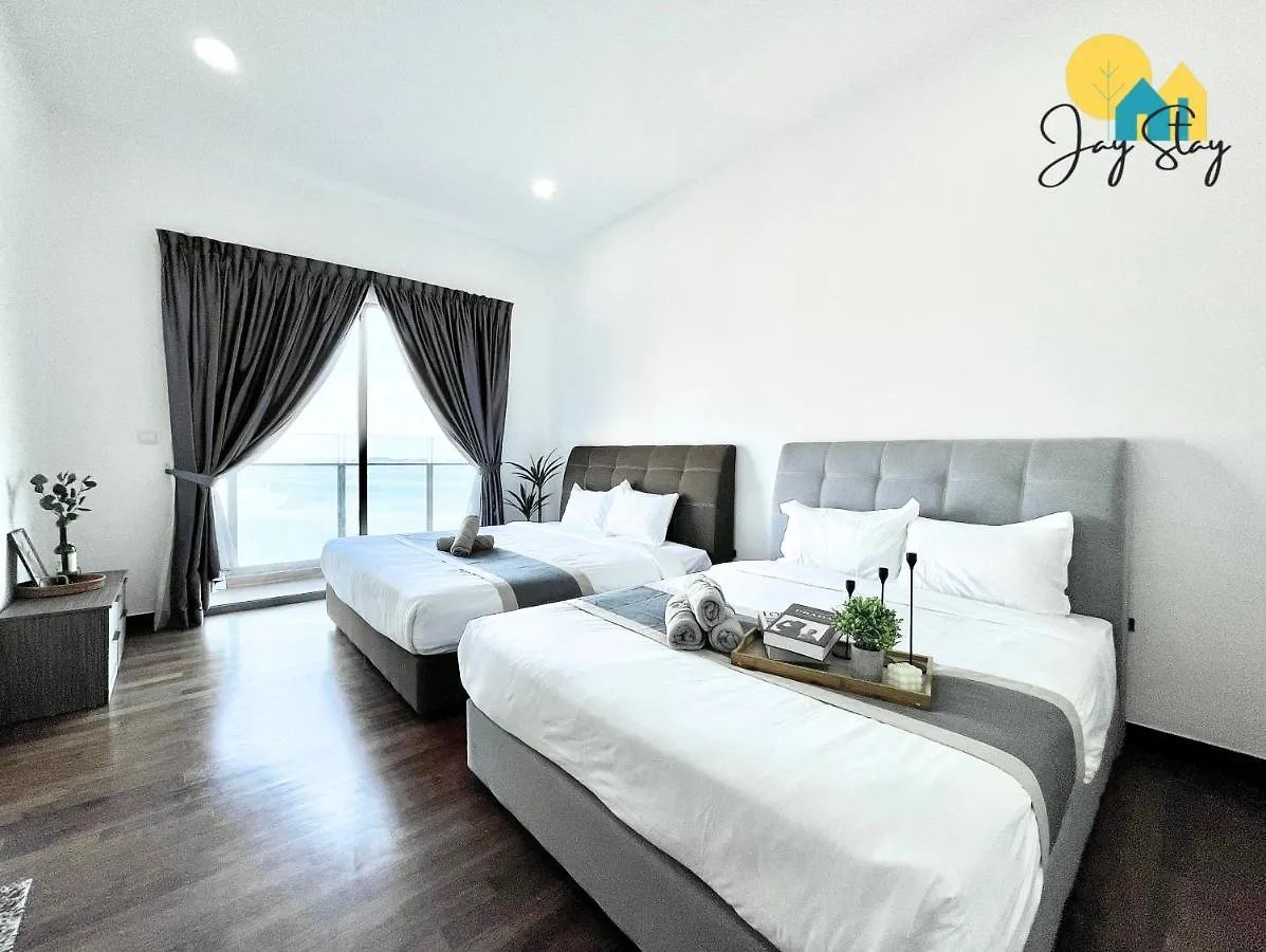 아파트 Silverscape L A4011 L Luxury 3Br L Bathtub L 6-11 Pax L Seaview L Infinity Pool L Jonker Street L City Centre By Jay Stay 말라카 말레이시아