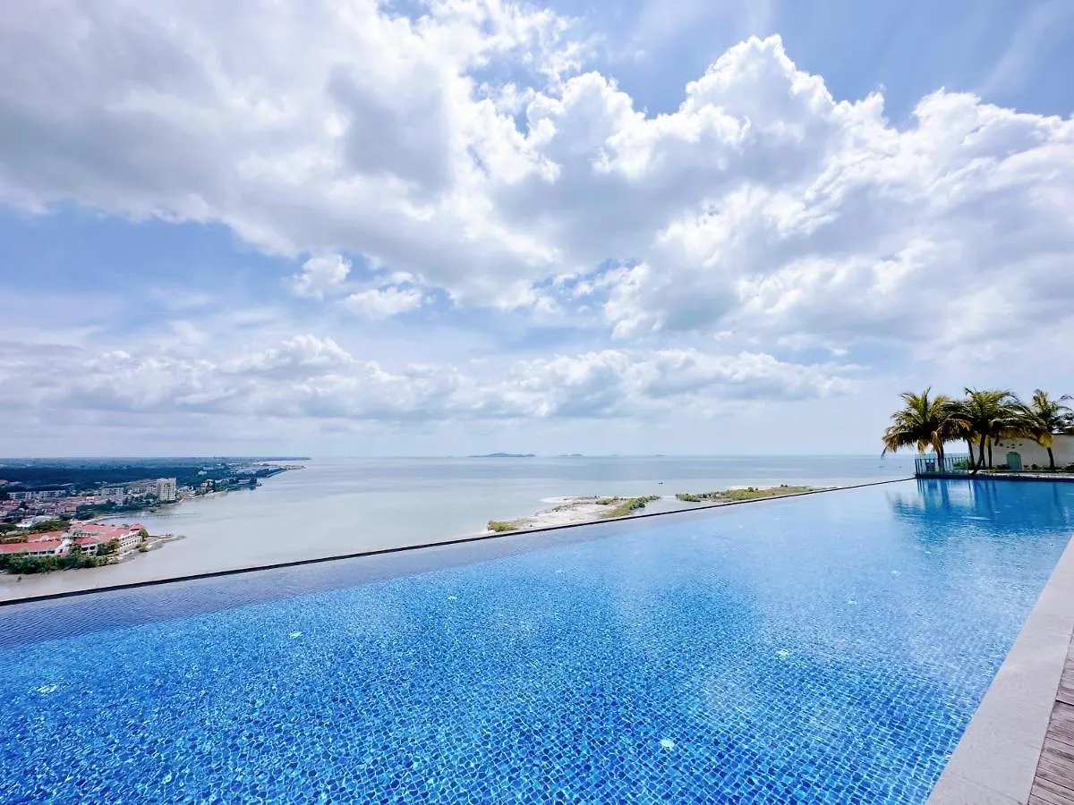 Silverscape L A4011 L Luxury 3Br L Bathtub L 6-11 Pax L Seaview L Infinity Pool L Jonker Street L City Centre By Jay Stay 말라카